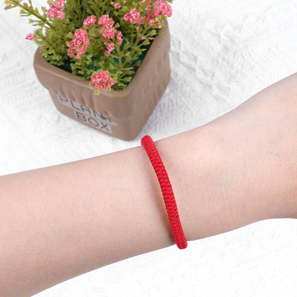 Aucuu Glücksarmband, Freundschaft Armbänder, Geflochtene Freundschaftsarmbänder, Handgefertigt Verstellbar Armbänder, Gewebte Tibet Stil Armband für Frauen Damen Herren Kinder Jungen