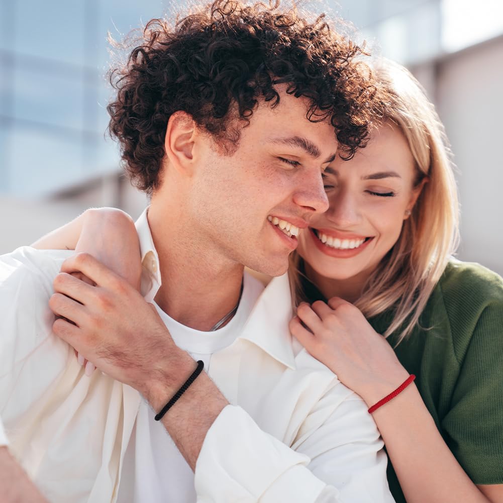Aucuu Glücksarmband, Freundschaft Armbänder, Geflochtene Freundschaftsarmbänder, Handgefertigt Verstellbar Armbänder, Gewebte Tibet Stil Armband für Frauen Damen Herren Kinder Jungen