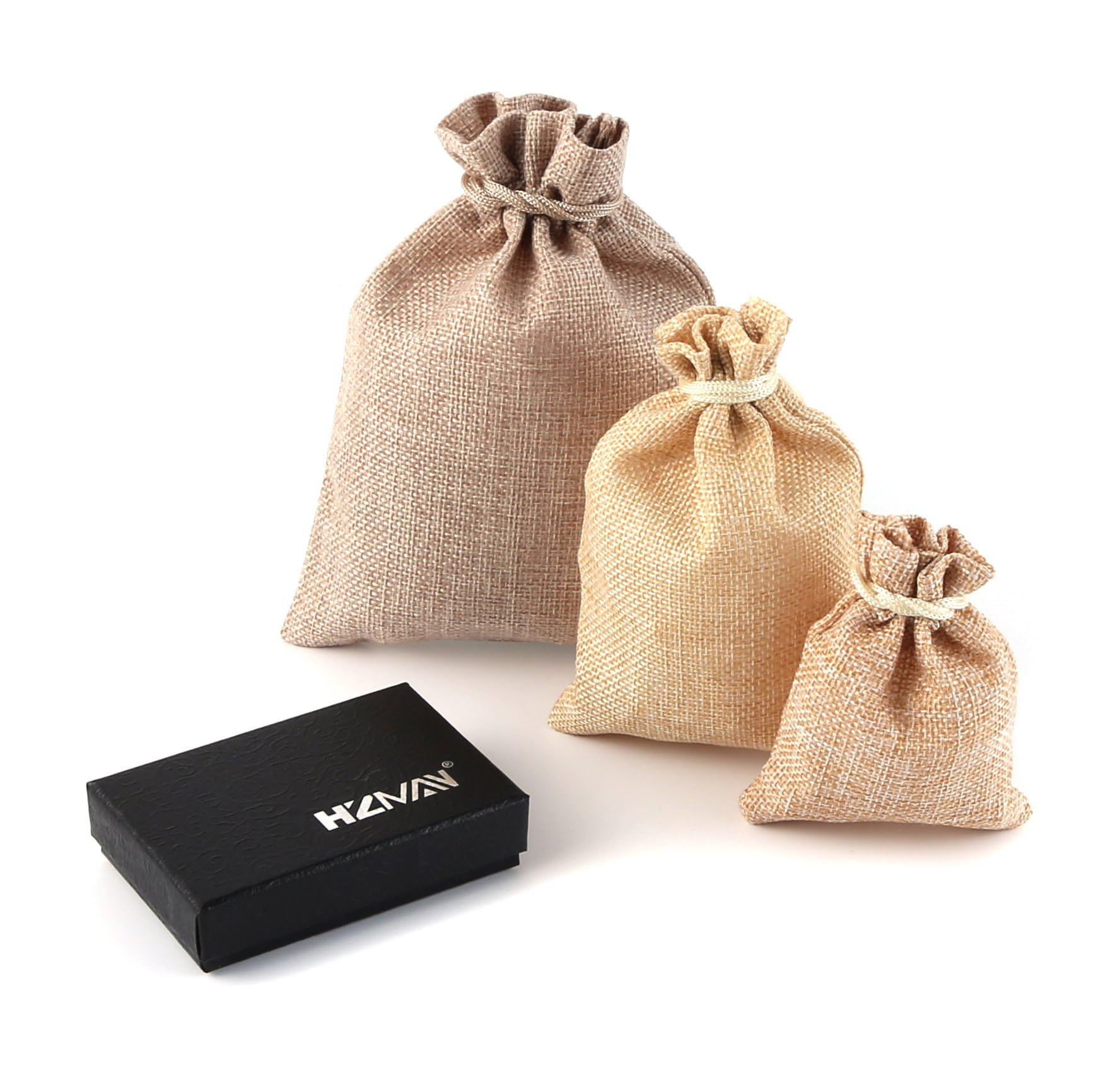 HZMAN Mix 5 Wickelarmbänder Männer Frauen Hanf Schnüre Holz Perlen Ethnisch Tribal Armbänder Leder Armbänder Armband